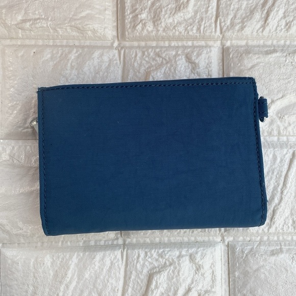 Kipling Blue Medium Organizing Trifold Wallet - Picture 6 of 10
